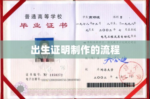 青原出生证明制作的流程