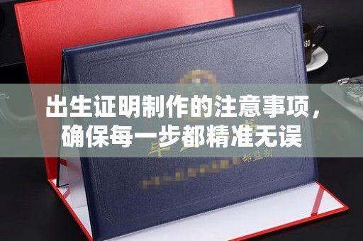 青原出生证明制作的注意事项，确保每一步都精准无误