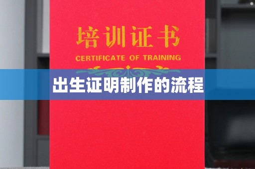 青原出生证明制作的流程