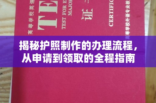 青原揭秘护照制作的办理流程，从申请到领取的全程指南