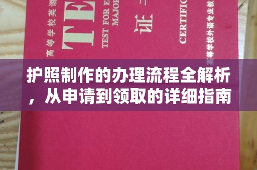 青原护照制作的办理流程全解析，从申请到领取的详细指南